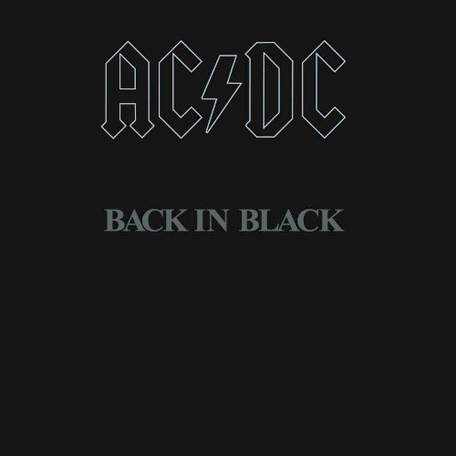 Portada de BACK IN BLACK