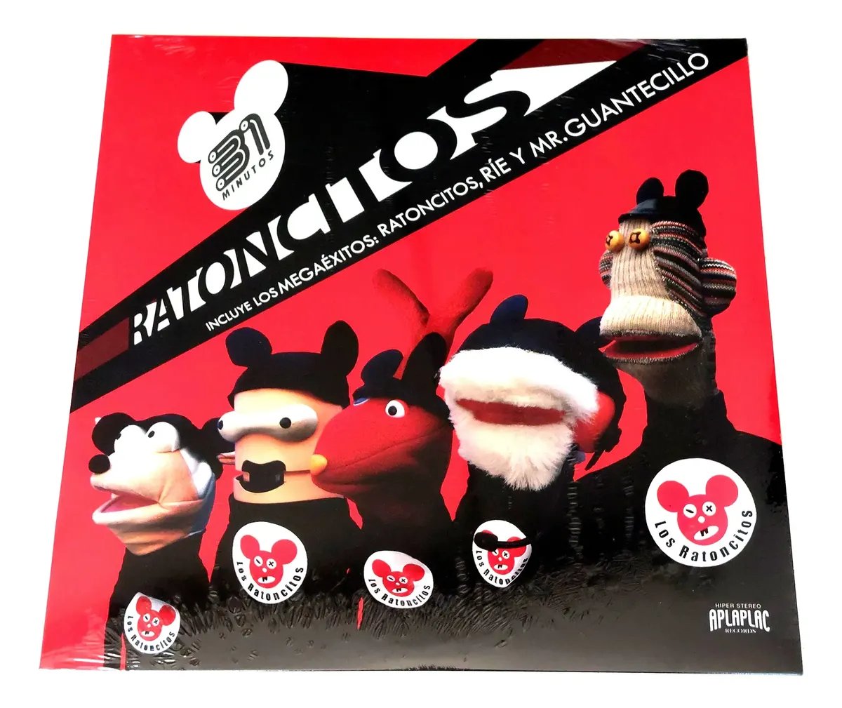 Portada de RATONCITOS (VINILO ROJO)